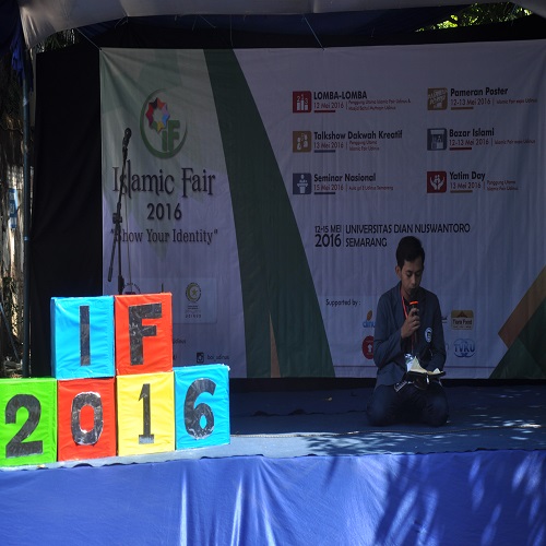 Tilawah untuk Pembukaan Acara Islamic Fair 2016